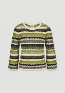hessnatur Strick Pullover Regular aus reiner Baumwolle von|Damen Pullover