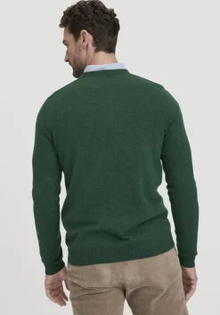 hessnatur Strick Pullover Regular aus Bio-Merinowolle mit Cashmere von|Herren Pullover