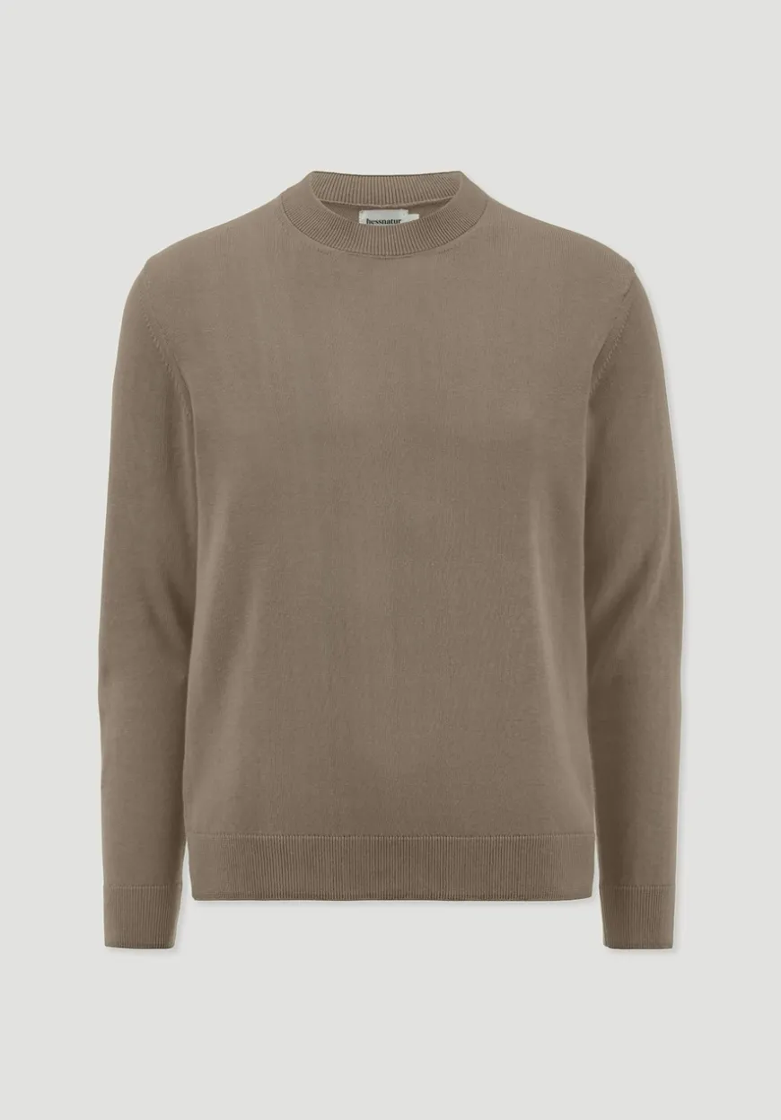 hessnatur Strick Pullover Regular aus reiner Bio-Baumwolle von|Herren Pullover|Strick