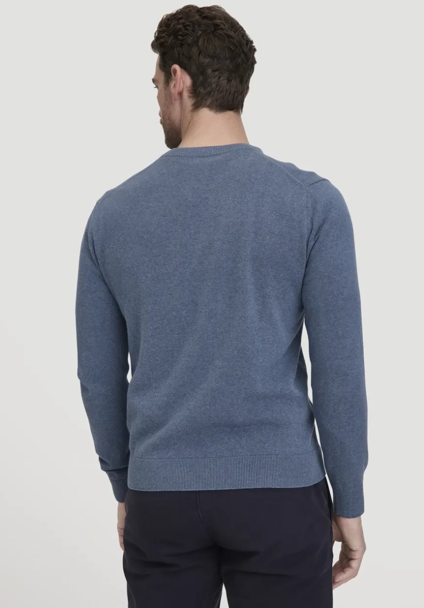 hessnatur Strick Pullover Regular aus reiner Bio-Baumwolle von|Herren Pullover|Strick