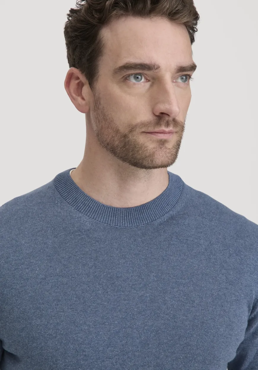 hessnatur Strick Pullover Regular aus reiner Bio-Baumwolle von|Herren Pullover|Strick