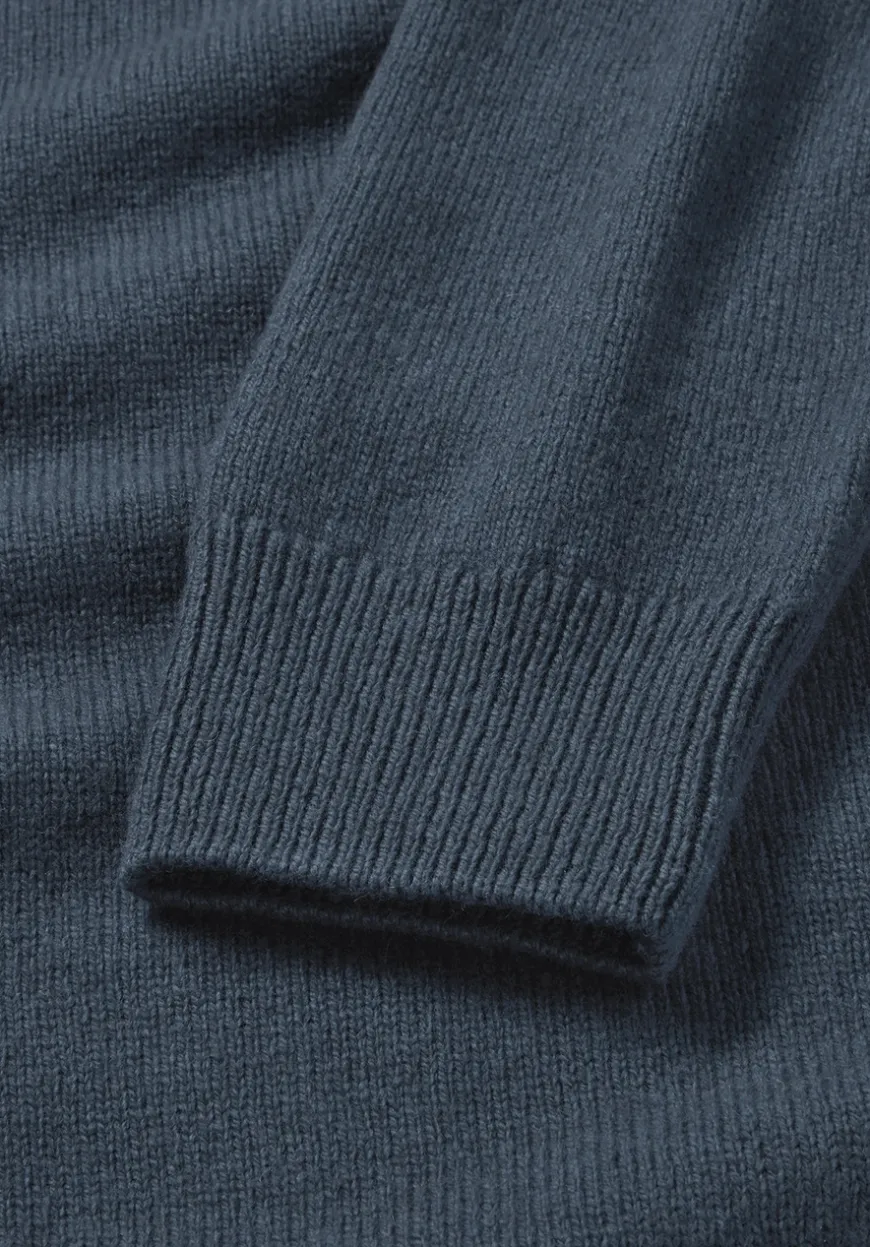hessnatur Strick Pullover Regular aus Bio-Merinowolle mit Bio-Baumwolle von|Herren Pullover|Strick