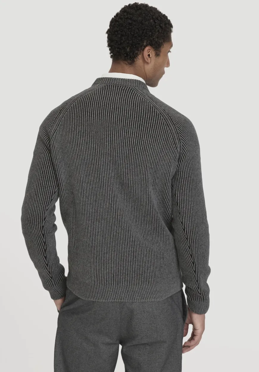 hessnatur Strick Pullover Regular aus Bio-Baumwolle mit Bio-Merinowolle von|Herren Pullover|Strick