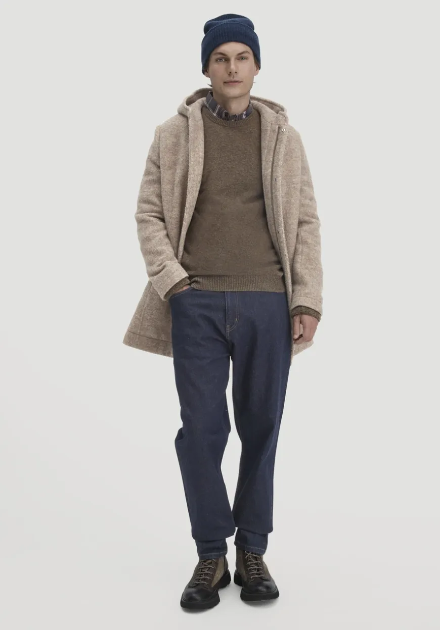 hessnatur Strick Pullover Regular aus Bio-Merinowolle mit Cashmere von|Herren Pullover|Strick