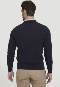 hessnatur Strick Pullover Regular aus reiner Bio-Baumwolle von|Herren Pullover|Strick