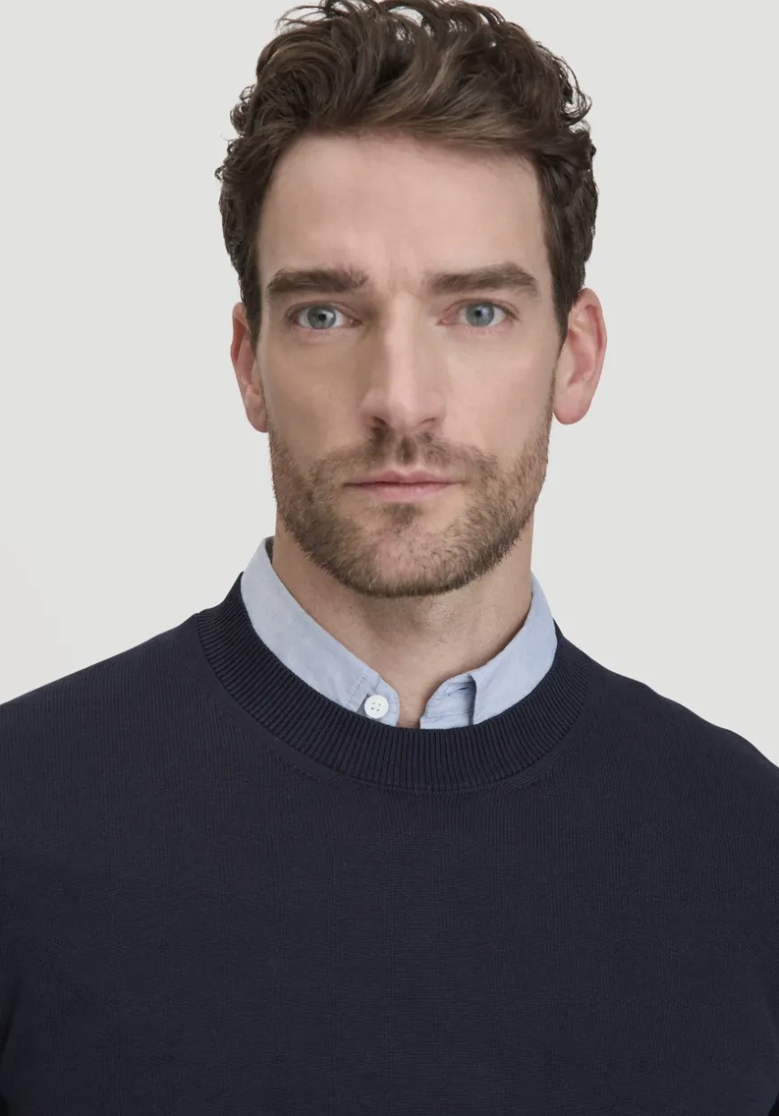 hessnatur Strick Pullover Regular aus reiner Bio-Baumwolle von|Herren Pullover|Strick