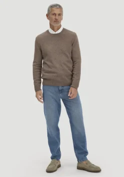 hessnatur Strick Pullover Regular aus Bio-Merinowolle mit Bio-Baumwolle von|Herren Pullover|Strick