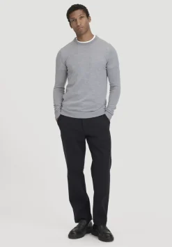 hessnatur Strick Pullover Regular aus reiner Bio-Merinowolle von|Herren Pullover|Strick