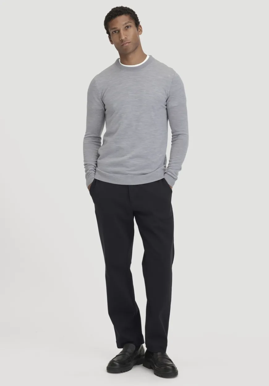 hessnatur Strick Pullover Regular aus reiner Bio-Merinowolle von|Herren Pullover|Strick