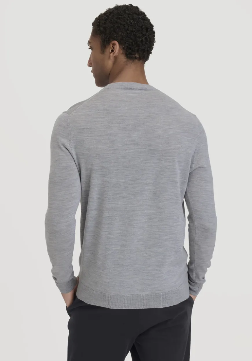 hessnatur Strick Pullover Regular aus reiner Bio-Merinowolle von|Herren Pullover|Strick