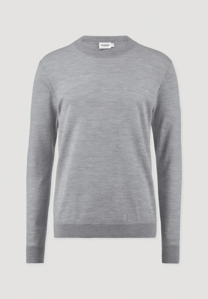 hessnatur Strick Pullover Regular aus reiner Bio-Merinowolle von|Herren Pullover|Strick