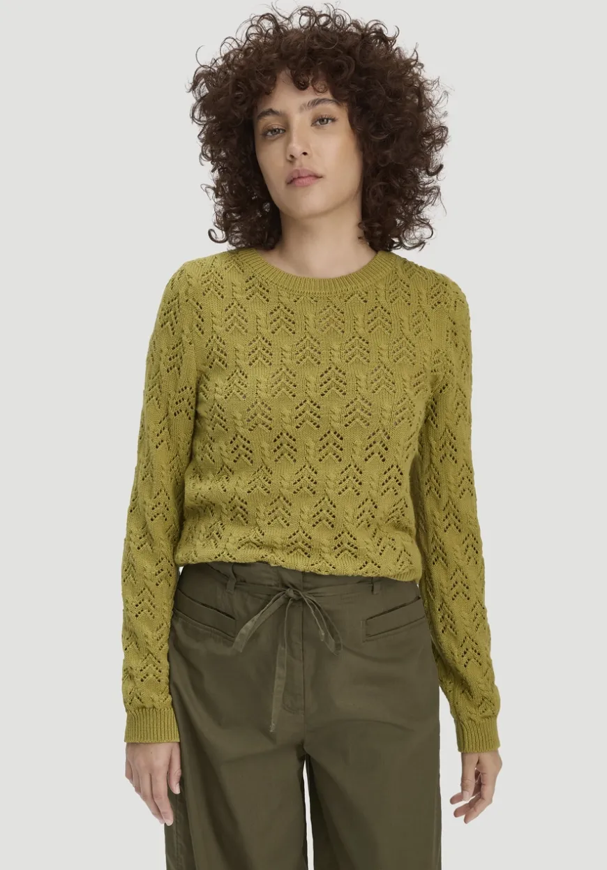 hessnatur Strick Pullover Regular aus Bio-Baumwolle und Wolle von|Damen Pullover