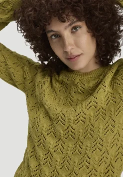 hessnatur Strick Pullover Regular aus Bio-Baumwolle und Wolle von|Damen Pullover