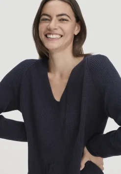 hessnatur Strick Pullover Regular aus reiner Bio-Baumwolle von|Damen Pullover|T-Shirts