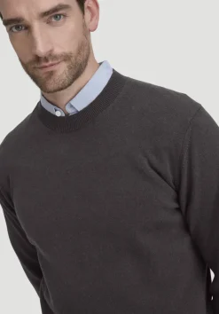 hessnatur Strick Pullover Regular aus reiner Bio-Baumwolle von|Herren Pullover