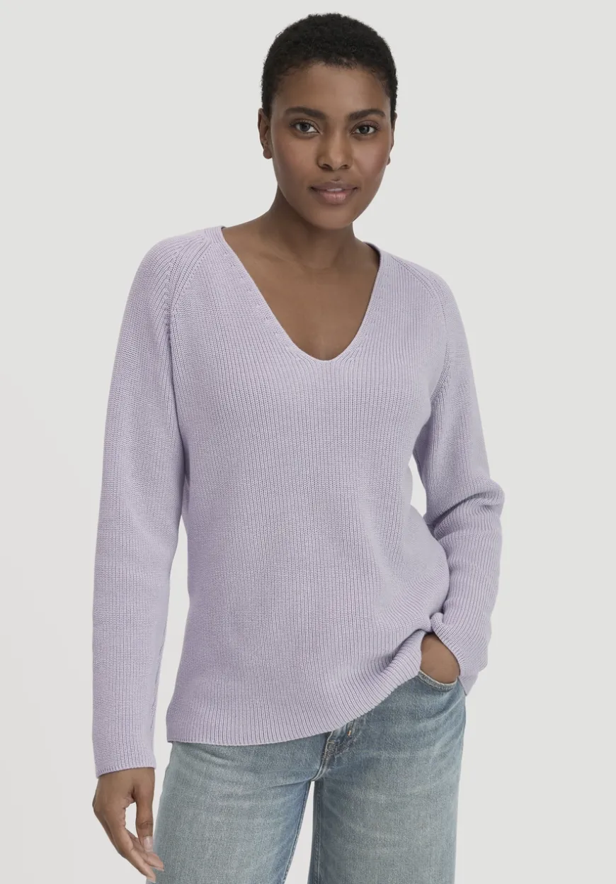 hessnatur Strick Pullover Regular aus reiner Bio-Baumwolle von|Damen Pullover|T-Shirts