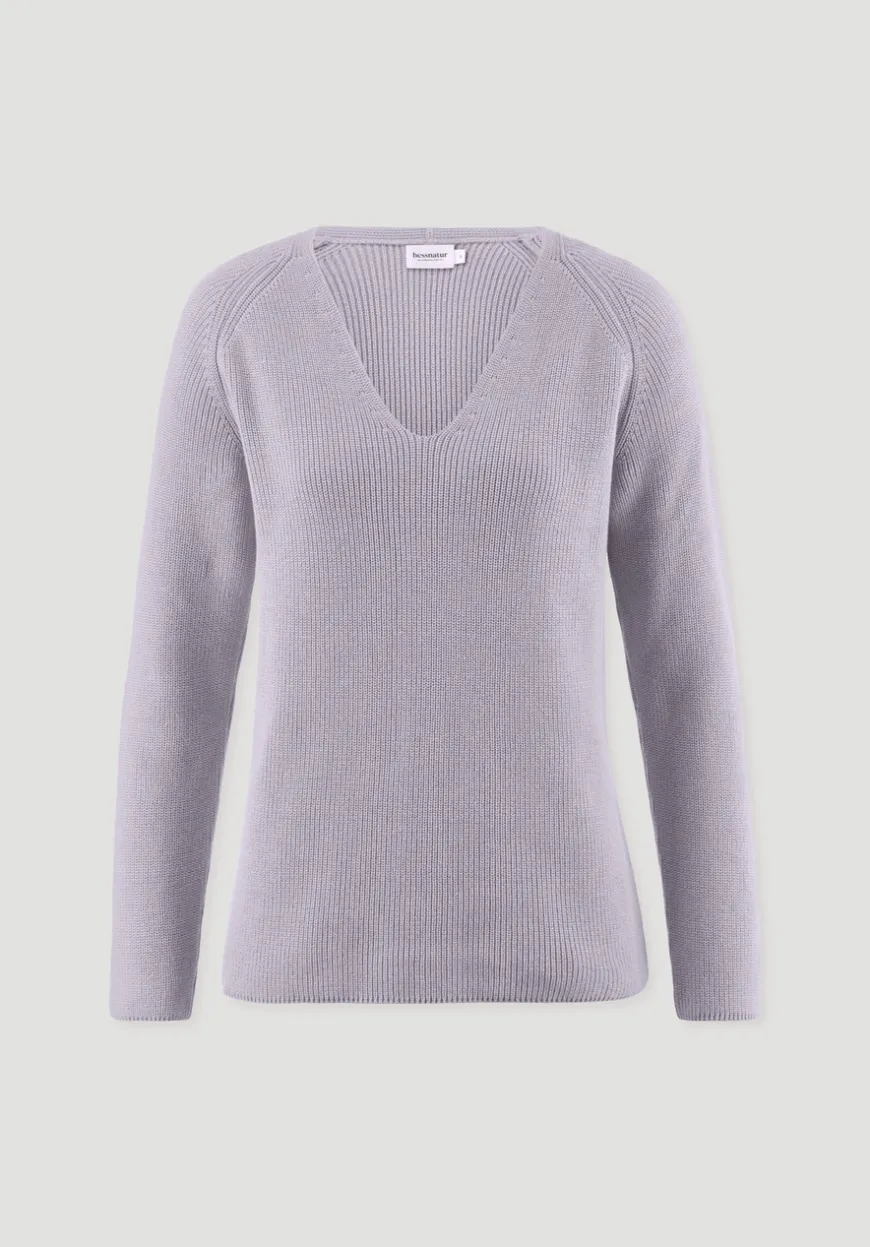 hessnatur Strick Pullover Regular aus reiner Bio-Baumwolle von|Damen Pullover|T-Shirts
