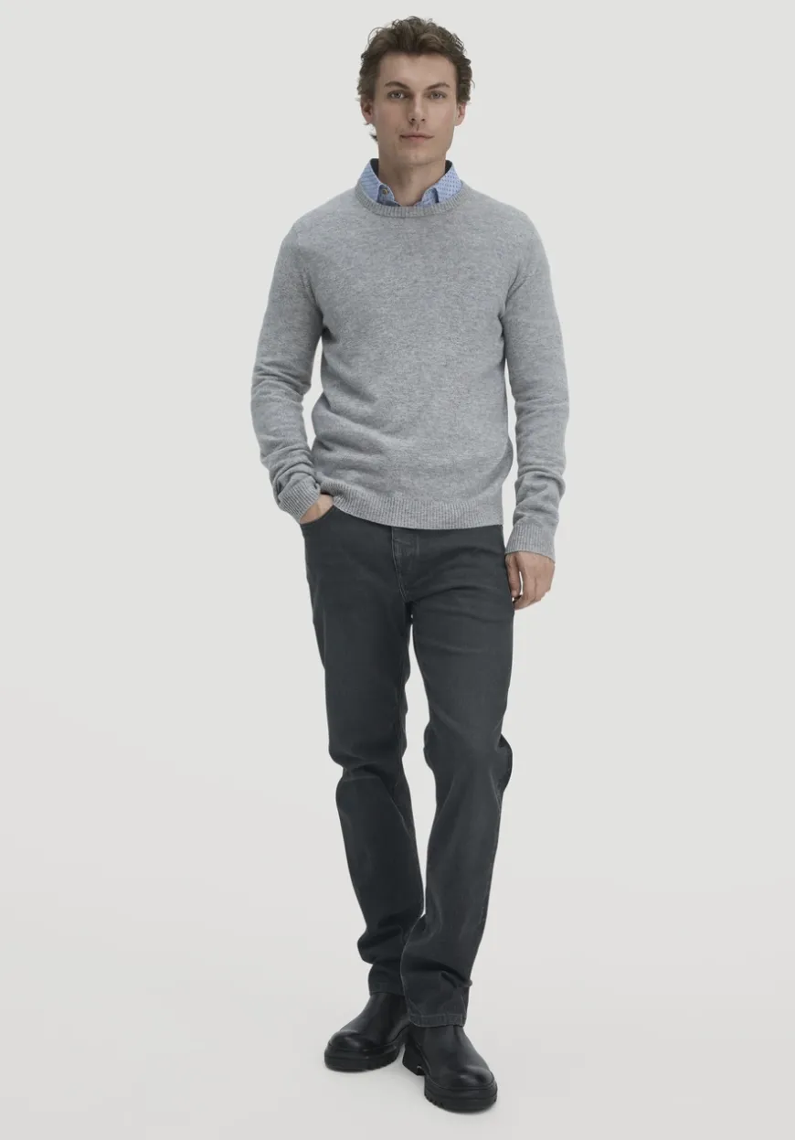 hessnatur Strick Pullover Regular BETTER RECYCLING aus reinem Cashmere von|Herren Pullover|Strick