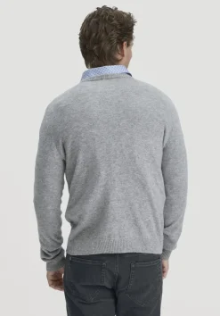hessnatur Strick Pullover Regular BETTER RECYCLING aus reinem Cashmere von|Herren Pullover|Strick