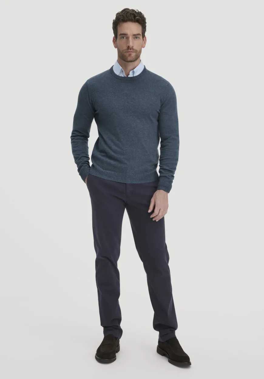 hessnatur Strick Pullover Regular BETTER RECYCLING aus reinem Cashmere von|Herren Pullover|Strick