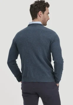 hessnatur Strick Pullover Regular BETTER RECYCLING aus reinem Cashmere von|Herren Pullover|Strick