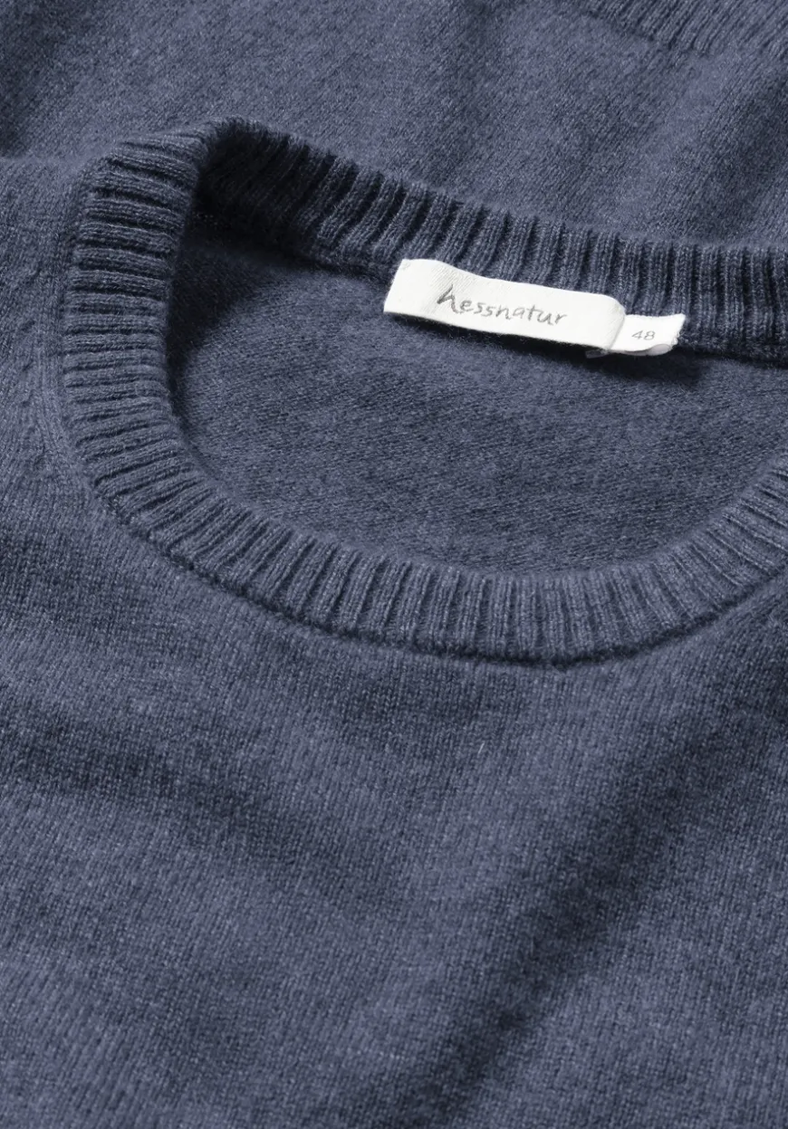 hessnatur Strick Pullover Regular BETTER RECYCLING aus reinem Cashmere von|Herren Pullover|Strick