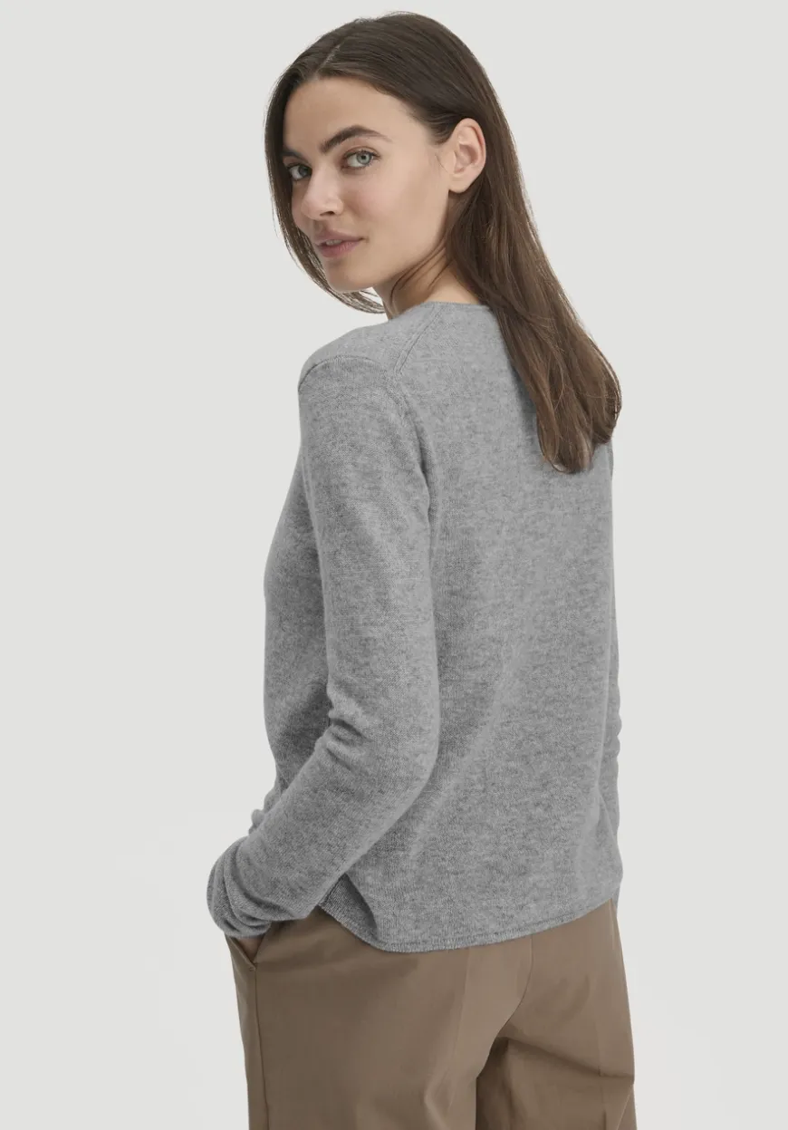 hessnatur Strick Pullover Regular BETTER RECYCLING aus reinem Cashmere von|Damen Pullover