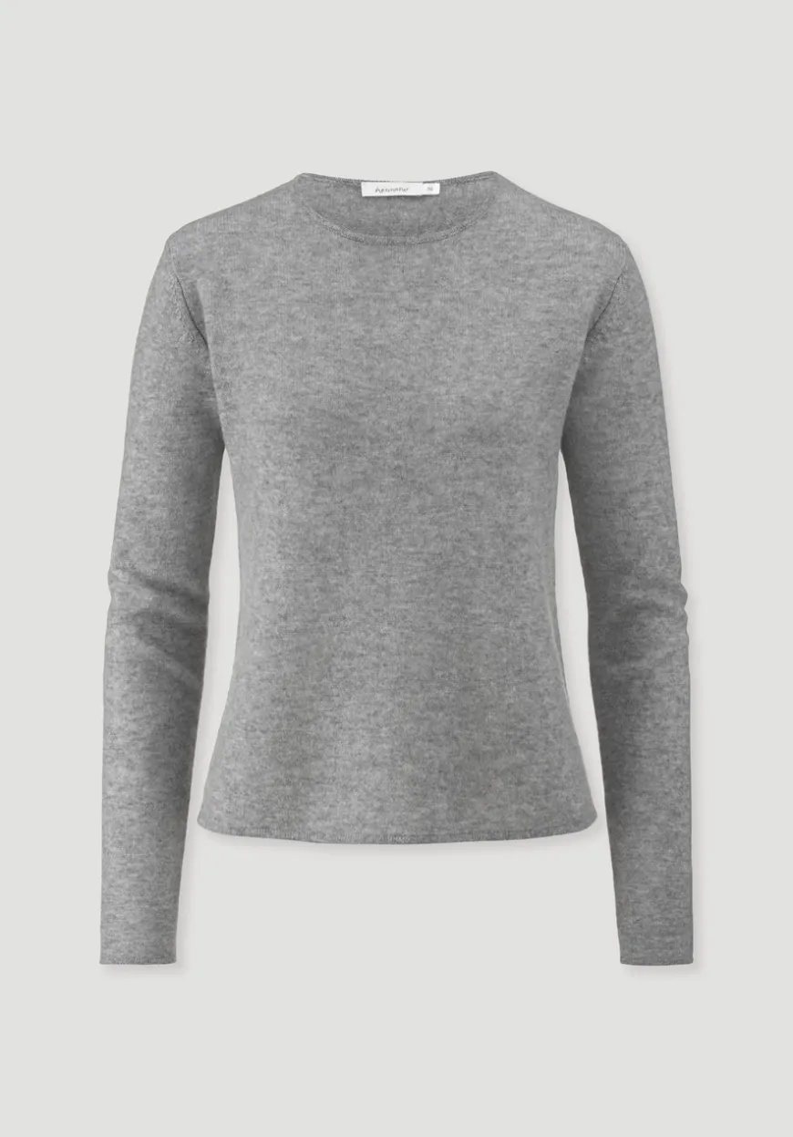hessnatur Strick Pullover Regular BETTER RECYCLING aus reinem Cashmere von|Damen Pullover