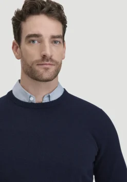hessnatur Strick Pullover Regular BETTER RECYCLING aus reinem Cashmere von|Herren Pullover|Strick