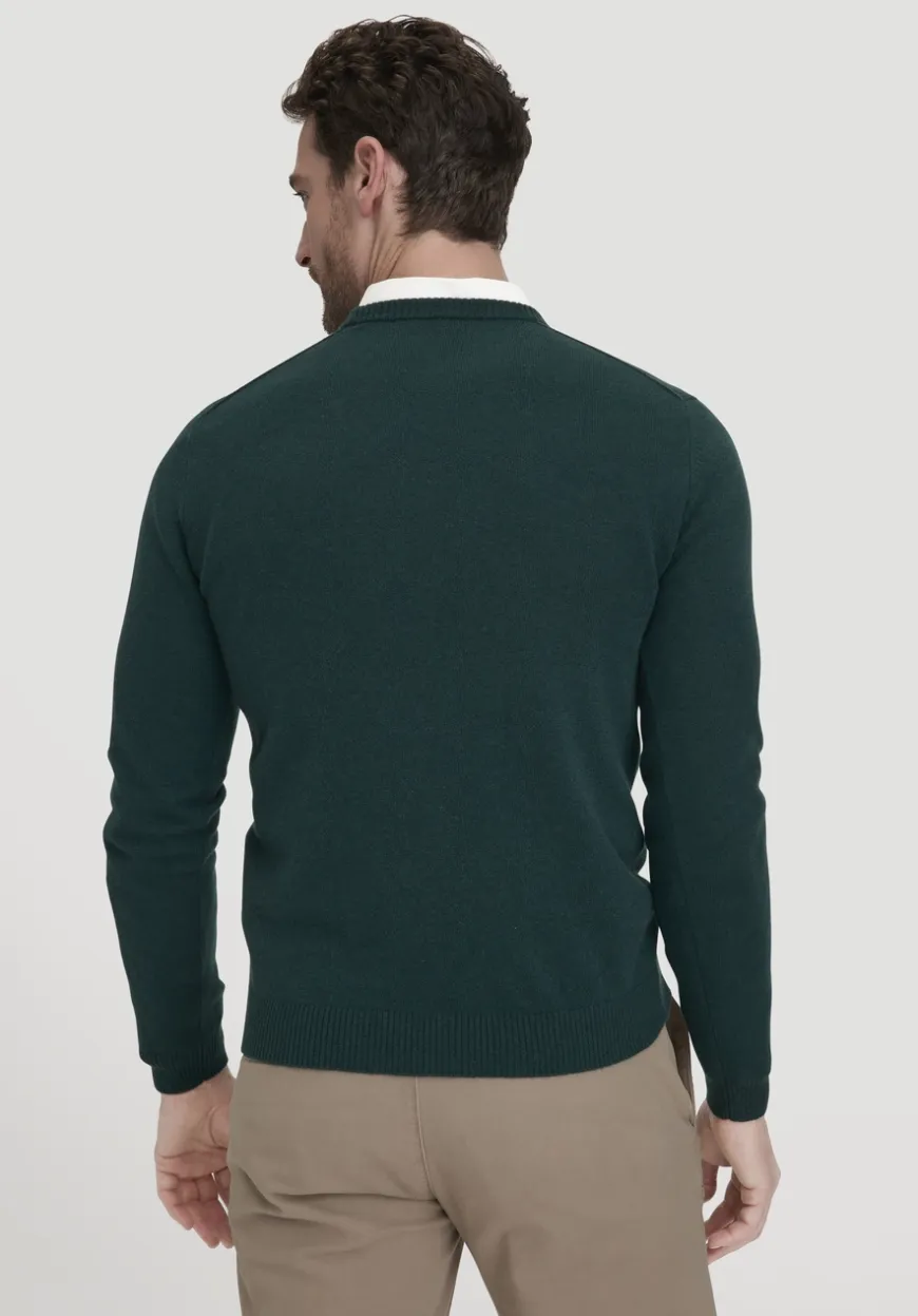 hessnatur Strick Pullover Regular BETTER RECYCLING aus reinem Cashmere von|Herren Pullover