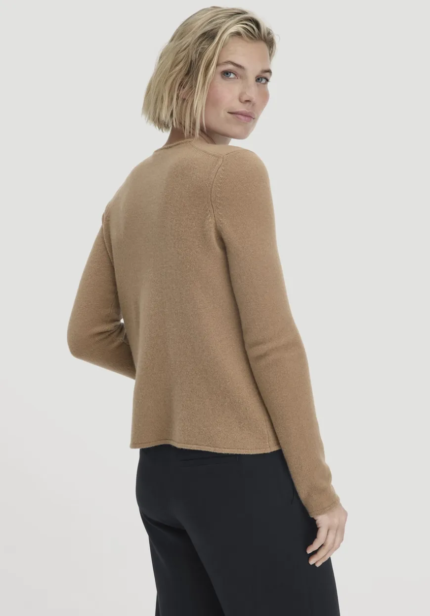 hessnatur Strick Pullover Regular BETTER RECYCLING aus reinem Cashmere von|Damen Pullover