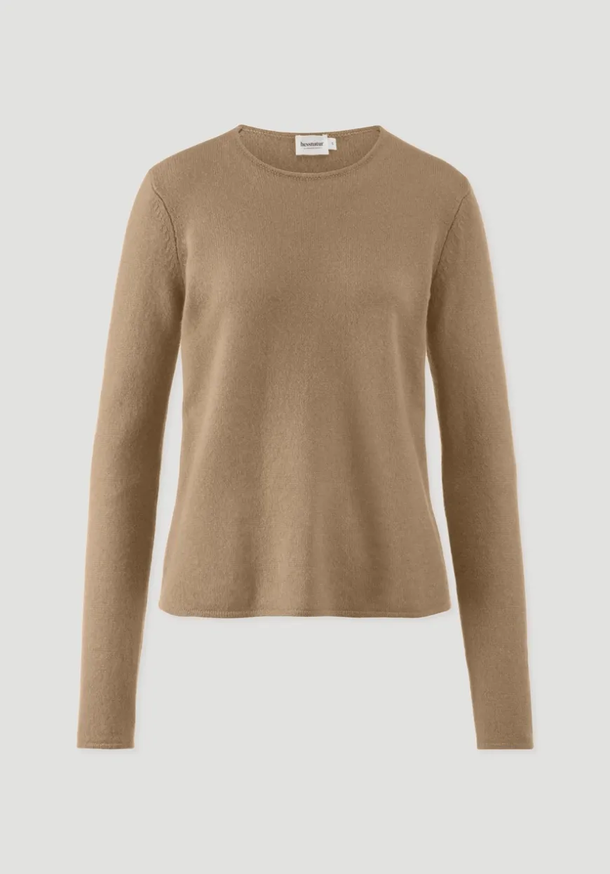 hessnatur Strick Pullover Regular BETTER RECYCLING aus reinem Cashmere von|Damen Pullover