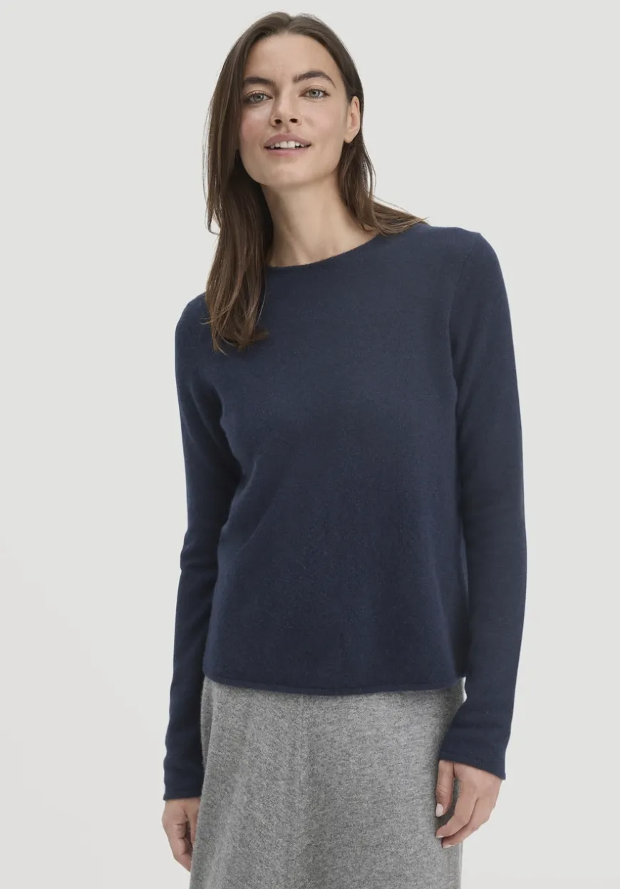 hessnatur Strick Pullover Regular BETTER RECYCLING aus reinem Cashmere von|Damen Pullover