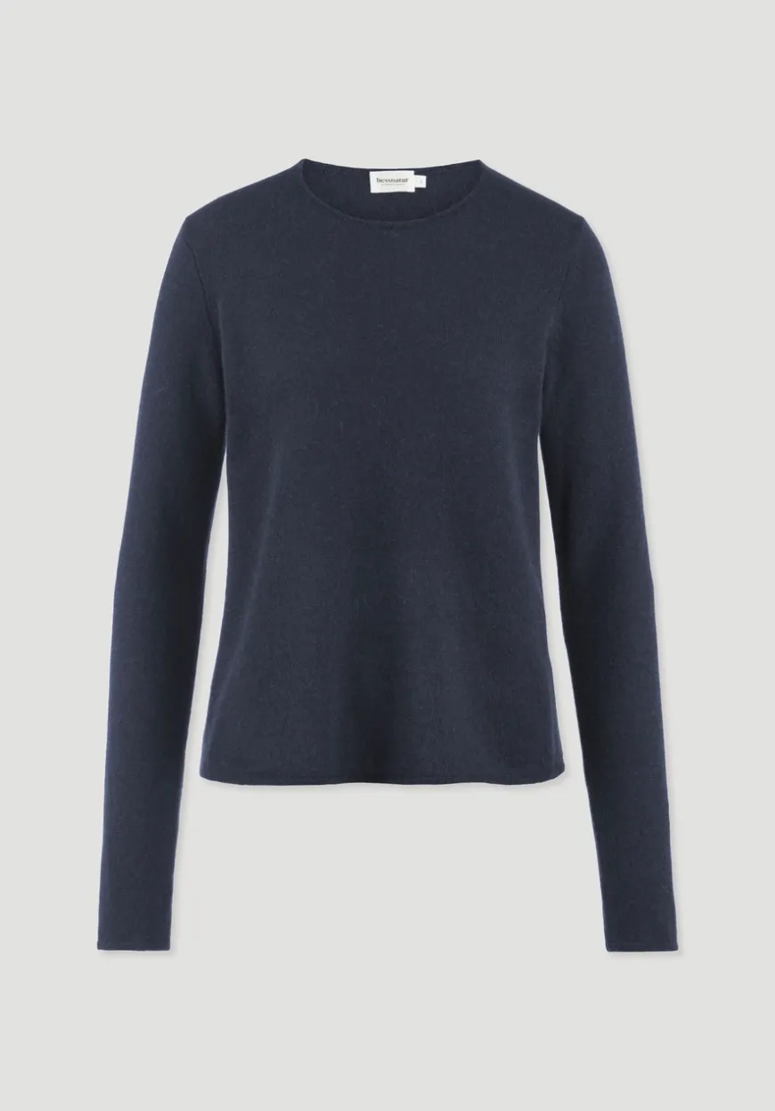 hessnatur Strick Pullover Regular BETTER RECYCLING aus reinem Cashmere von|Damen Pullover