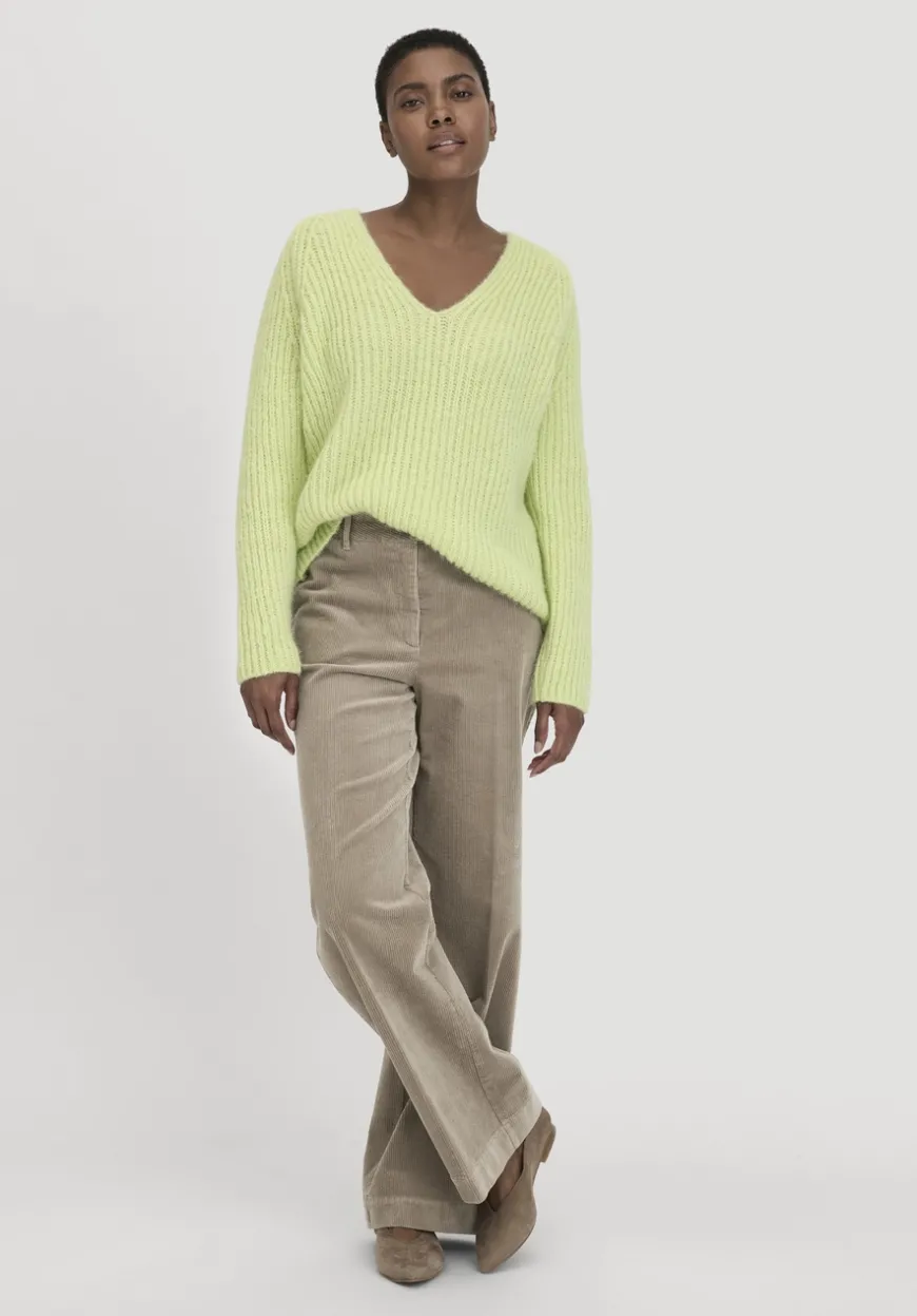 hessnatur Strick Pullover Relaxed aus Alpaka mit Bio-Baumwolle von|Damen Pullover