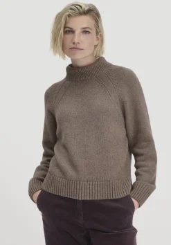 hessnatur Strick Pullover Relaxed aus Bio-Merinowolle mit Bio-Baumwolle von|Damen Pullover