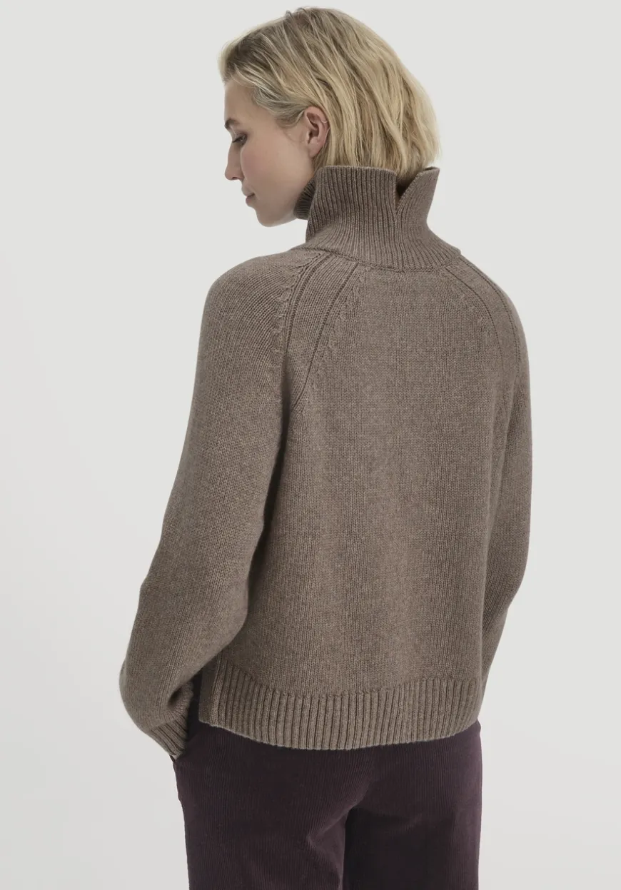 hessnatur Strick Pullover Relaxed aus Bio-Merinowolle mit Bio-Baumwolle von|Damen Pullover