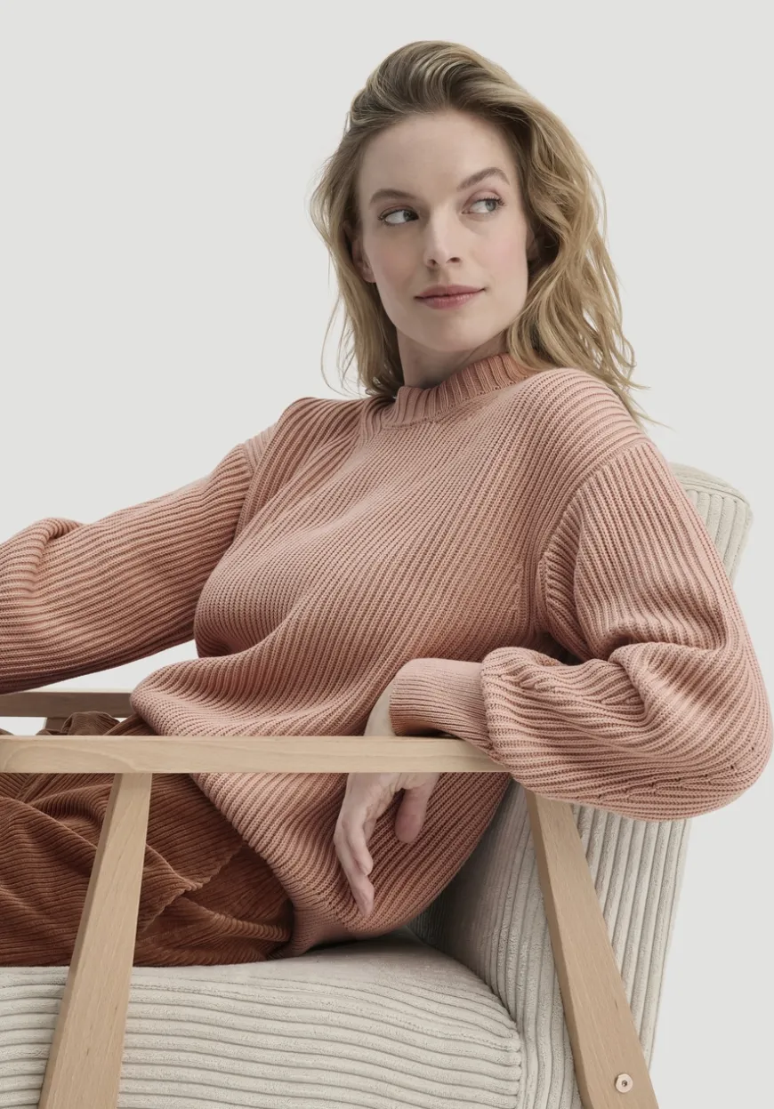 hessnatur Strick Pullover Relaxed aus reiner Bio-Baumwolle von|Damen Pullover