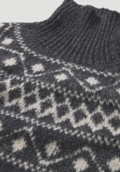 hessnatur Strick Pullover Relaxed aus Alpaka mit Bio-Baumwolle von|Damen Pullover