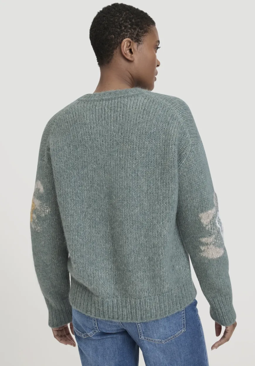 hessnatur Strick Pullover Relaxed aus Alpaka mit Baumwolle von|Damen Pullover
