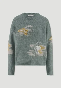 hessnatur Strick Pullover Relaxed aus Alpaka mit Baumwolle von|Damen Pullover