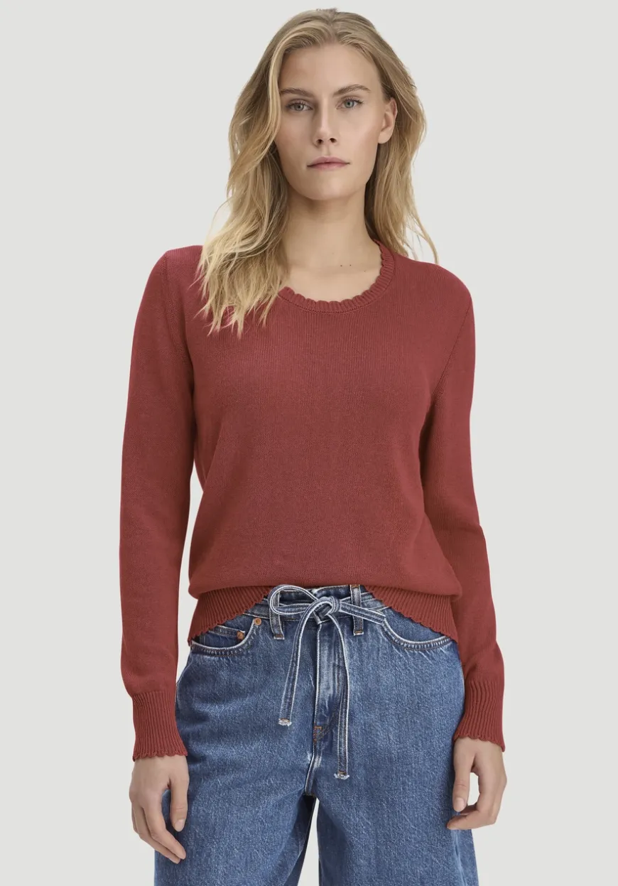 hessnatur Strick Pullover Relaxed aus Leinen mit Bio-Baumwolle und LENZING™ ECOVERO von|Damen Pullover
