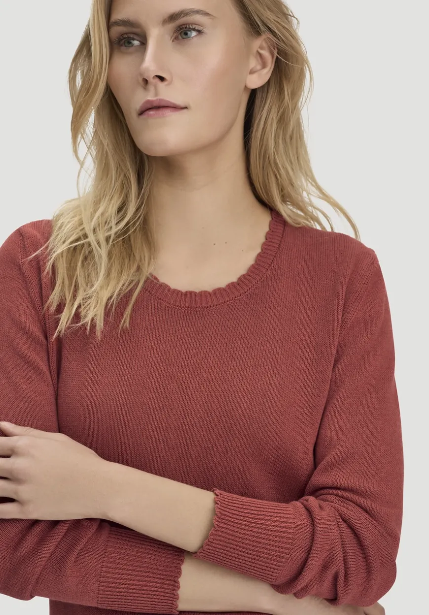 hessnatur Strick Pullover Relaxed aus Leinen mit Bio-Baumwolle und LENZING™ ECOVERO von|Damen Pullover