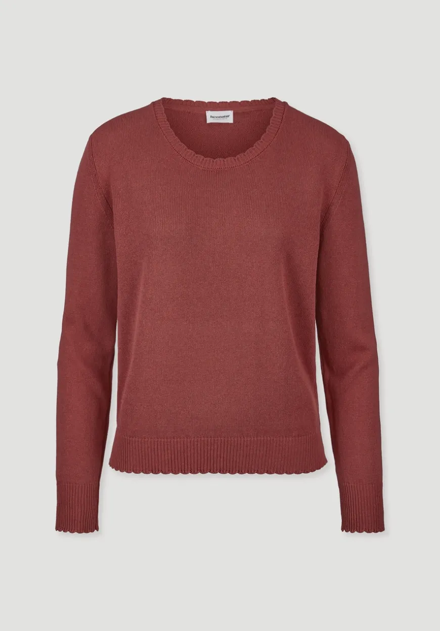 hessnatur Strick Pullover Relaxed aus Leinen mit Bio-Baumwolle und LENZING™ ECOVERO von|Damen Pullover