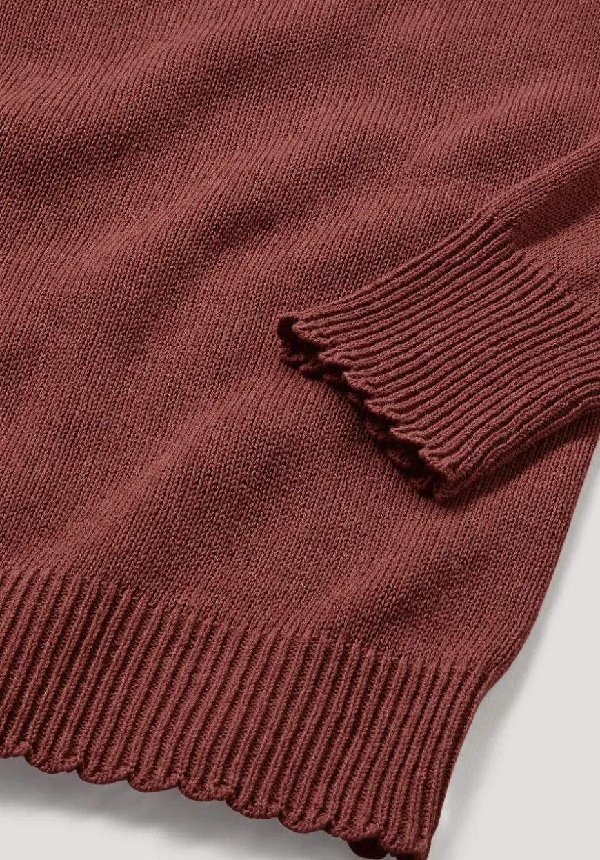 hessnatur Strick Pullover Relaxed aus Leinen mit Bio-Baumwolle und LENZING™ ECOVERO von|Damen Pullover