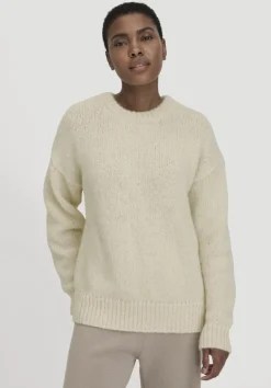 hessnatur Strick Pullover Relaxed aus Alpaka mit Bio-Baumwolle von|Damen Pullover