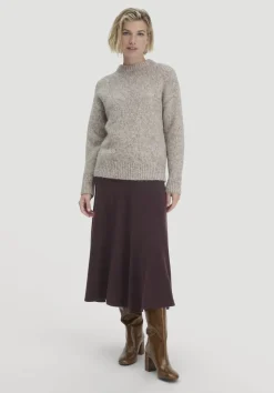 hessnatur Strick Pullover Relaxed aus Alpaka mit Bio-Baumwolle von|Damen Pullover