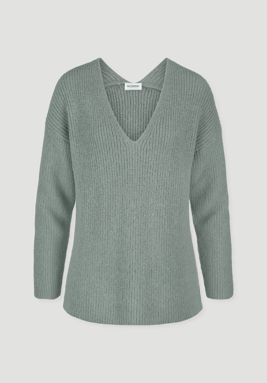 hessnatur Strick Pullover Relaxed aus reinem Alpaka von|Damen Pullover