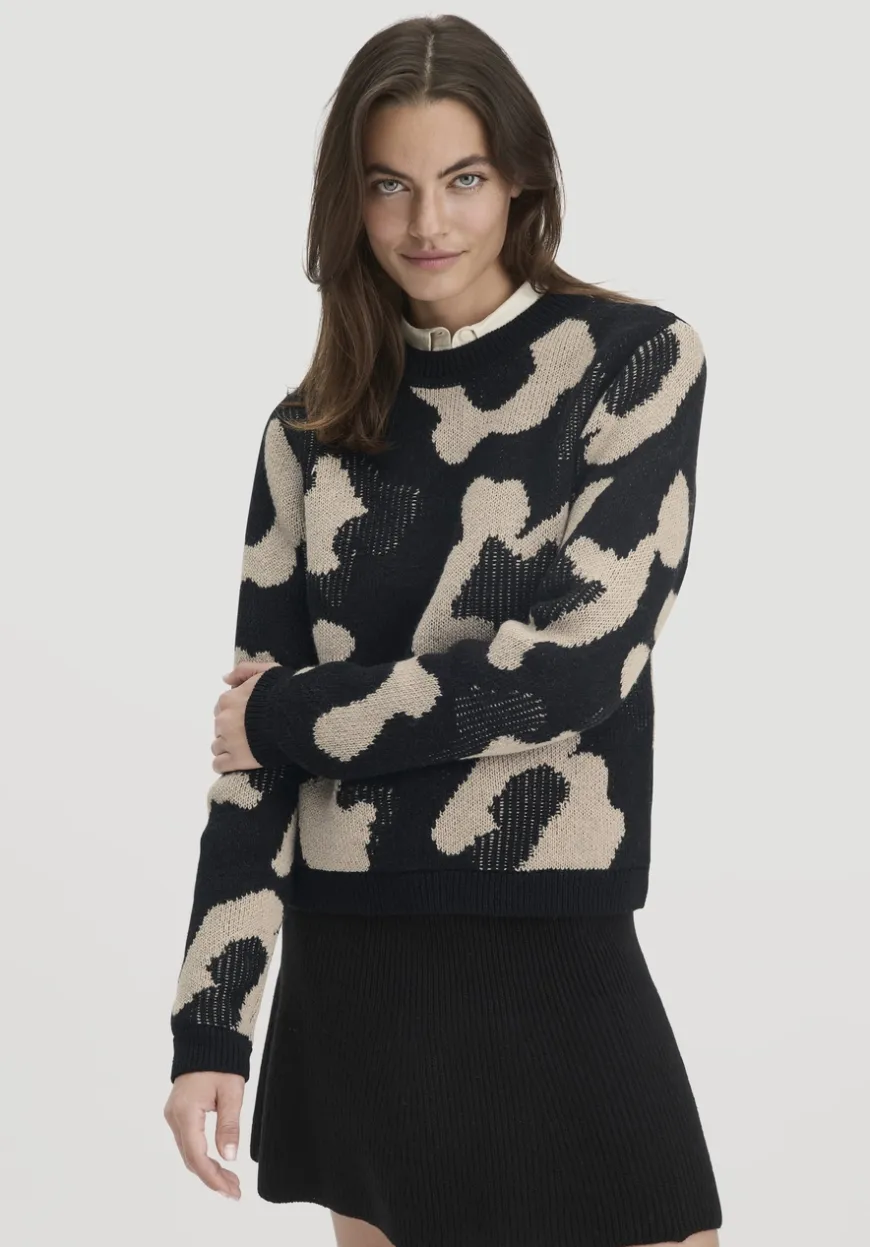 hessnatur Strick Pullover Relaxed aus Bio-Baumwolle und Bio-Schurwolle von|Damen Pullover