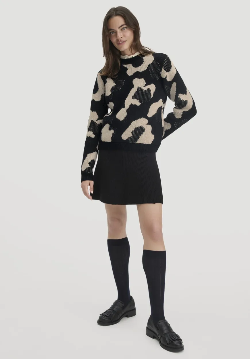 hessnatur Strick Pullover Relaxed aus Bio-Baumwolle und Bio-Schurwolle von|Damen Pullover